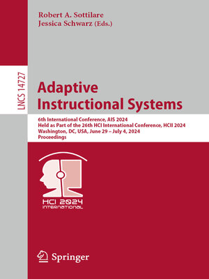 cover image of Adaptive Instructional Systems